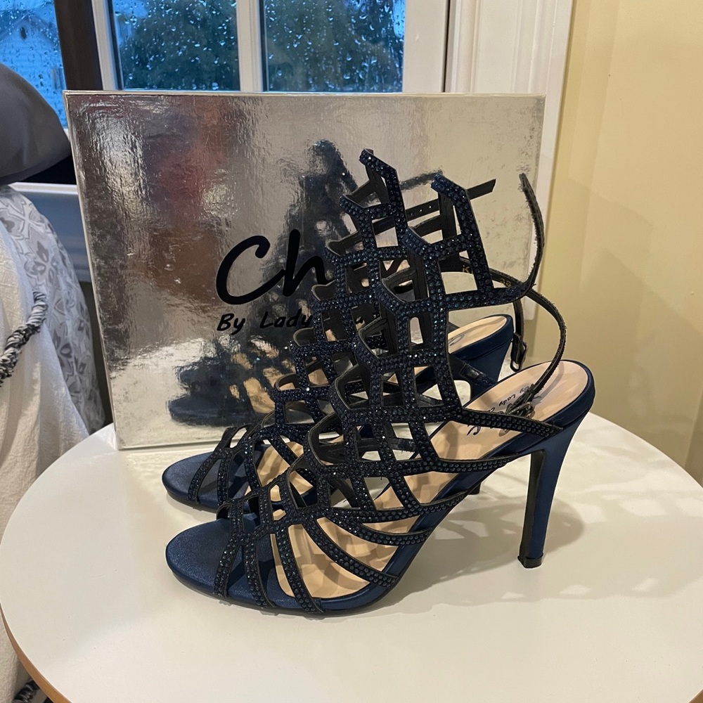 Open toe heels